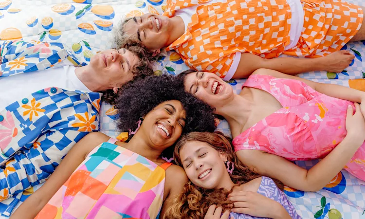 Spring-Summer Vintage Floral Print Cotton Poplin-100% Premium Cotton By Meter